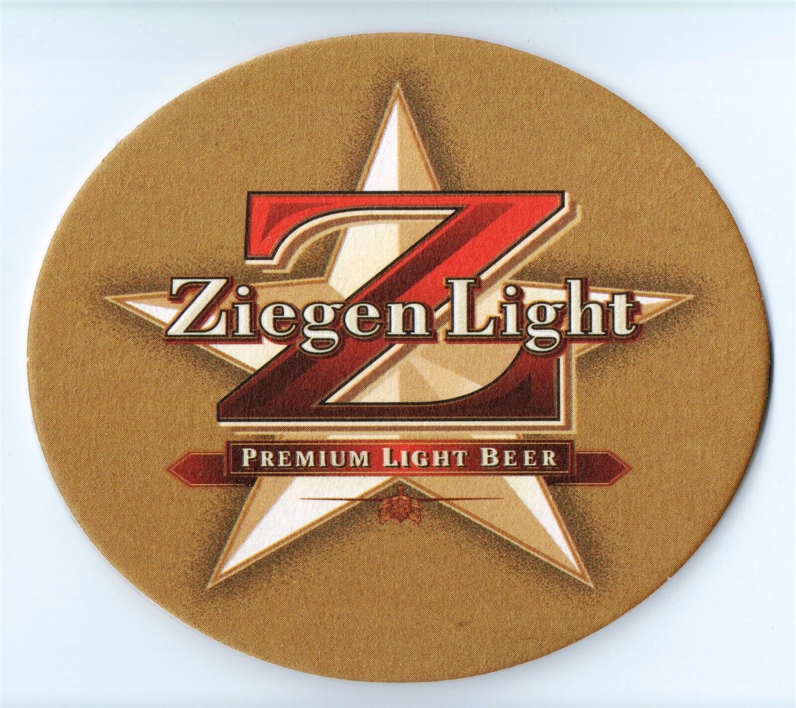 Ziegen Light Premium Light Beer Coaster-OV15