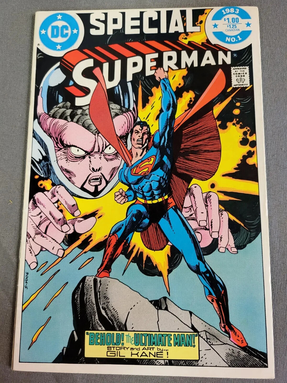 Superman Special #1 (1983, DC) Story and Art By Gil Kane VF- Bronze Age Comic