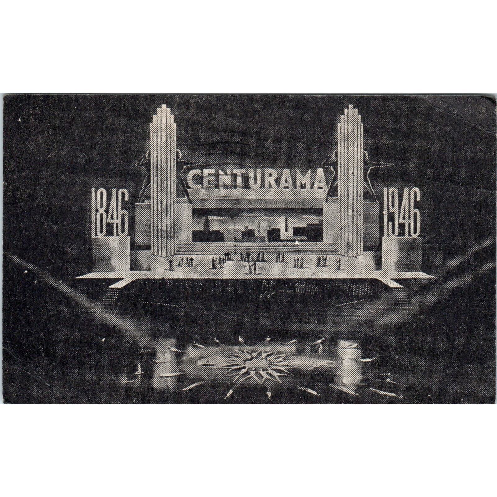 Milwaukee Centurama 1946 Original Postcard TJ9-P3