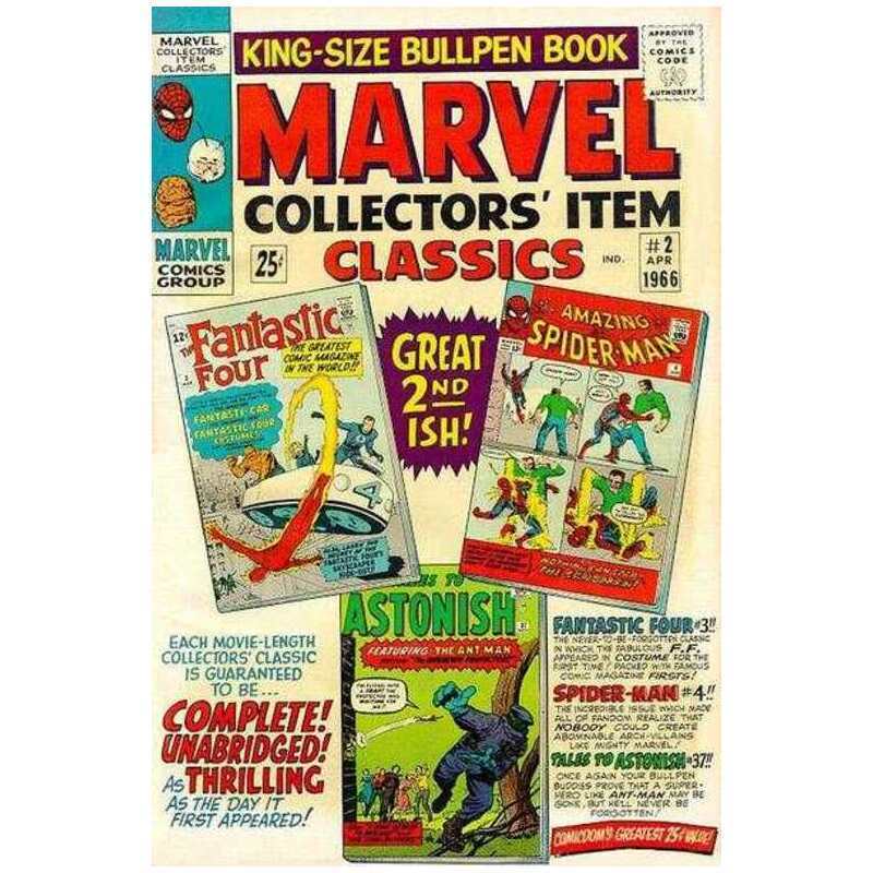 Marvel Collectors' Item Classics #2 in Fine minus condition. Marvel comics [u^