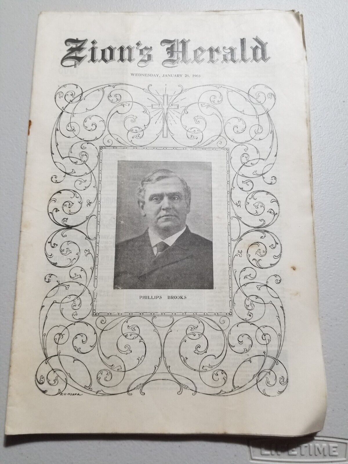 Zion\'s Herald Newspaper 1903 (Lot of 4 January)