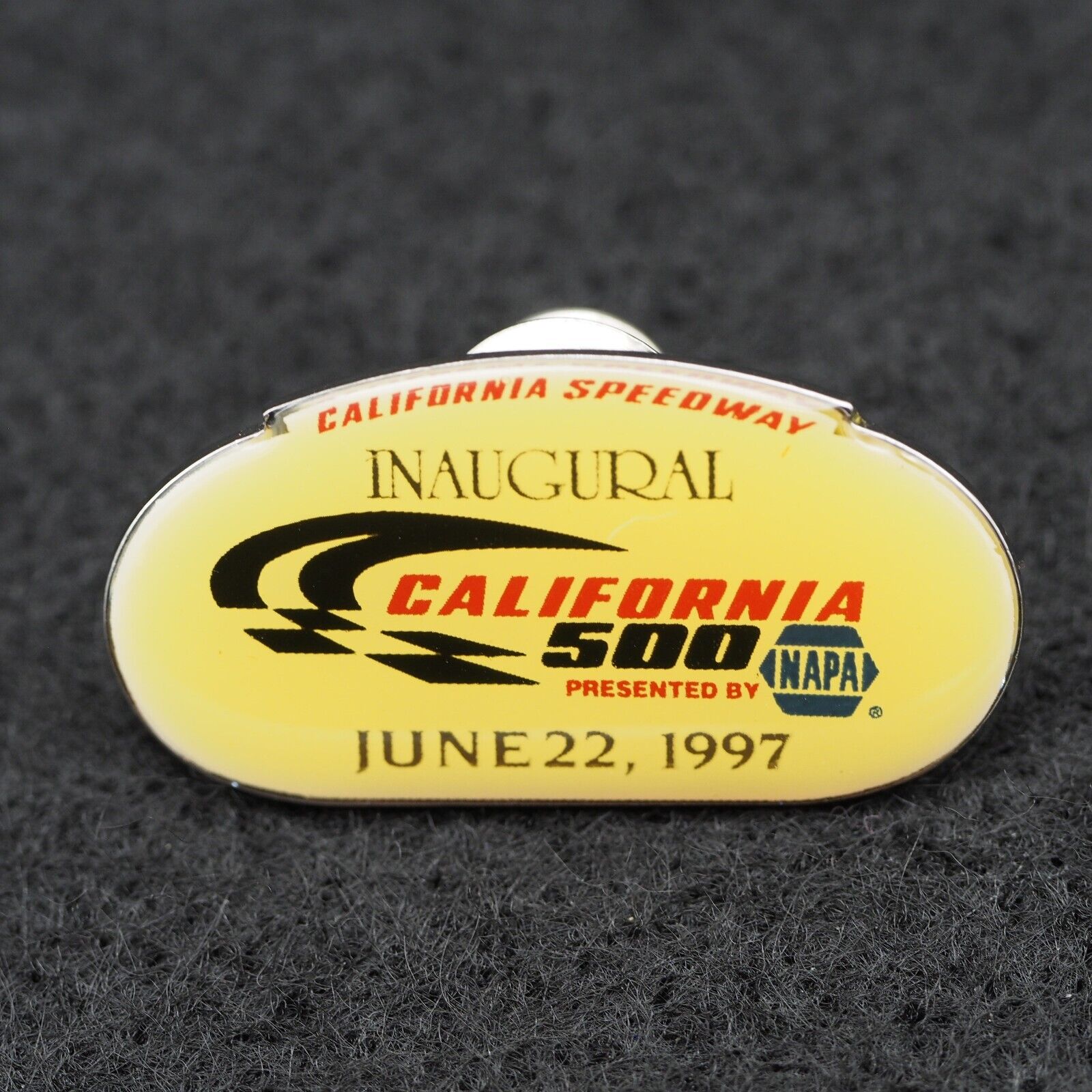 VTG 90\'s California 500 Speedway Lapel Pin