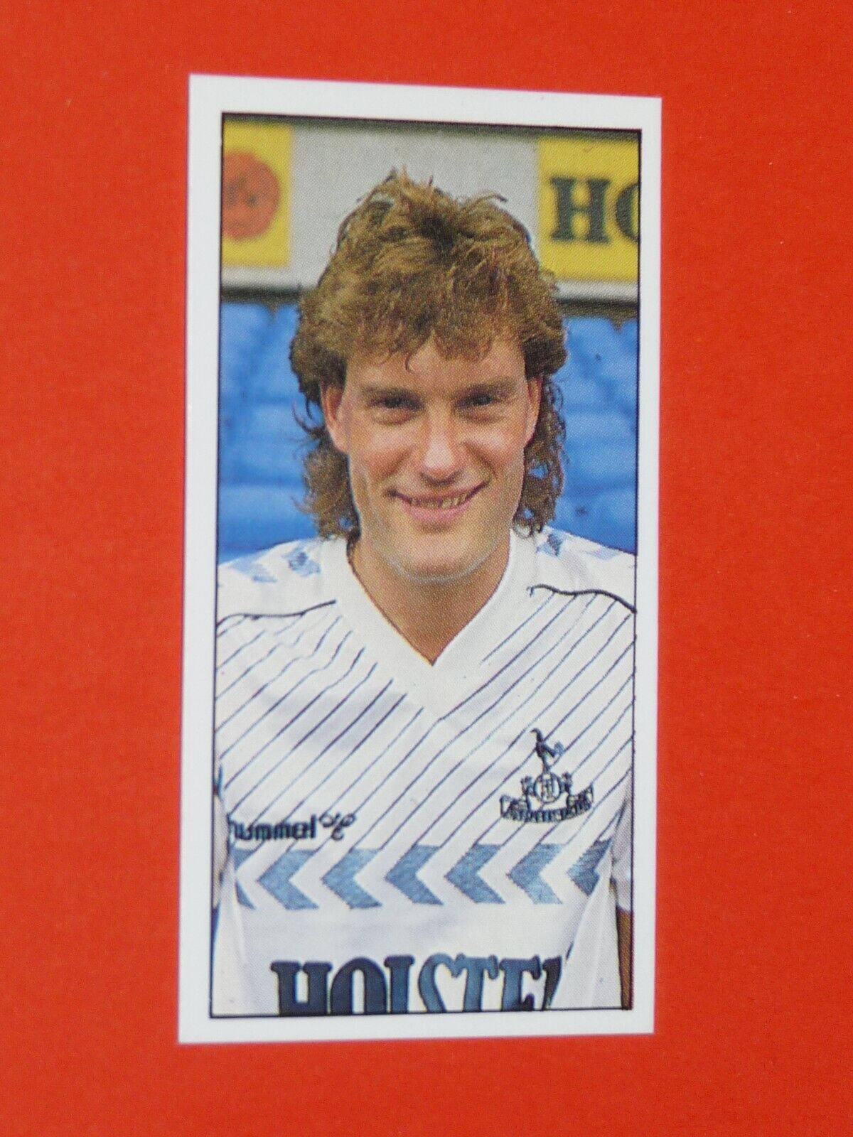 BARATT BASSETT CARD FOOTBALL 1986-1987 #32 GLENN HODDLE TOTTENHAM HOTSPUR SPURS