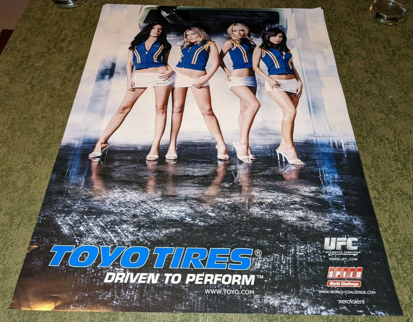 Toyo Tires UFC Speed World Challenge Girls Promo 2000s poster