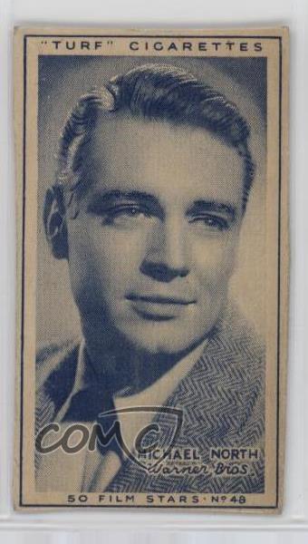 1947 Turf Cigarettes Film Stars Michael North #48 04dx