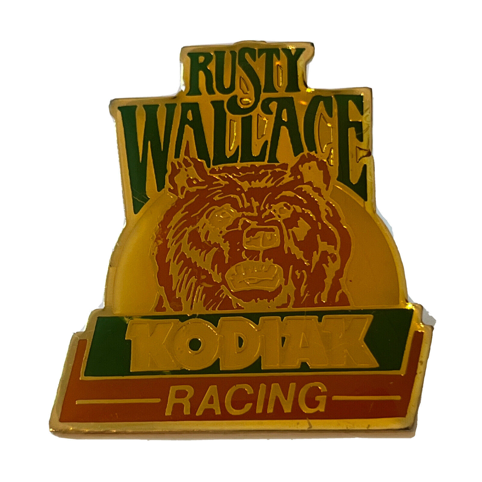 Rusty Wallace Kodiak Racing Team NASCAR Race Car Lapel Pin Pinback