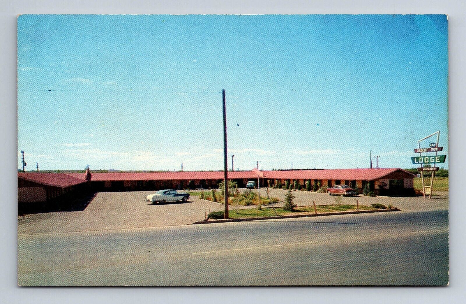 Desert View Lodge Motel Hwy 66 Holbrook Arizona Postcard