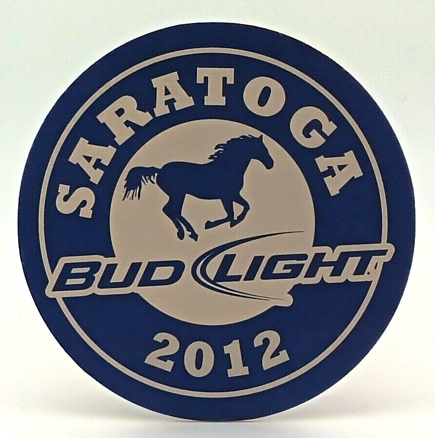 Beer Coaster-2012 Bud Light Saratoga Horse Racing-R469