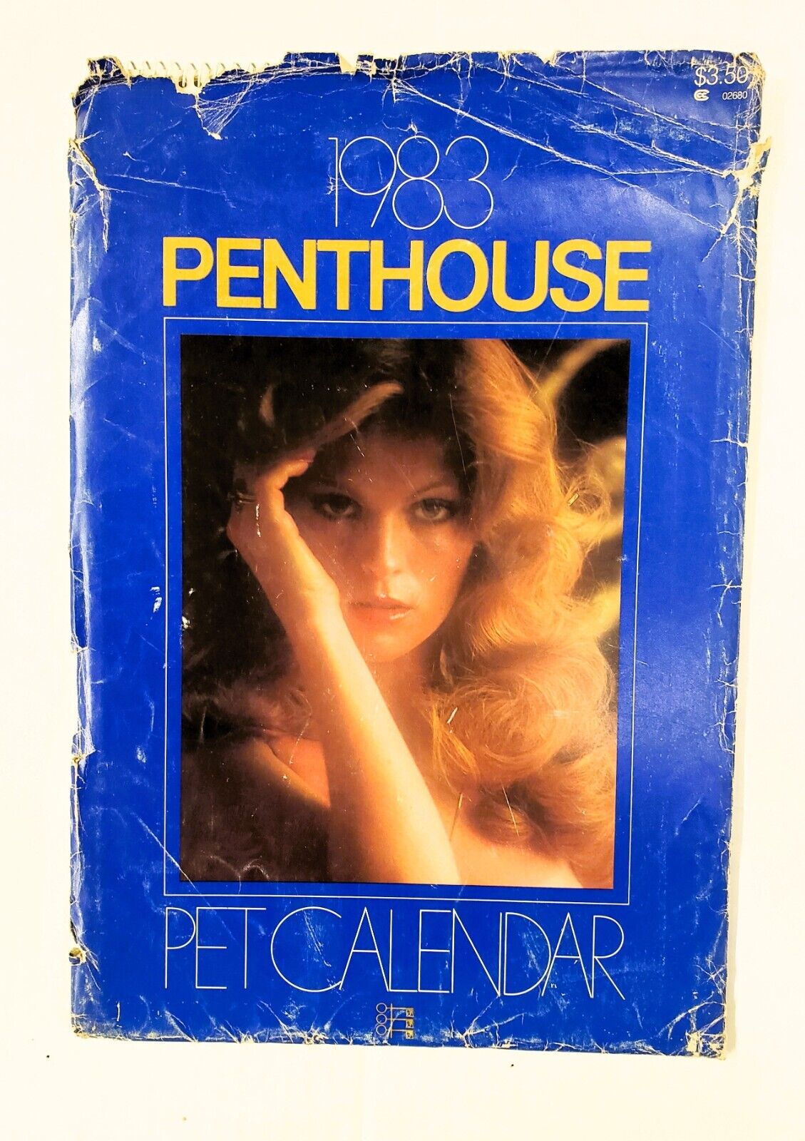1983 Penthouse Calendar with Sleeve Vintage Vicki Lynn Johnson 83