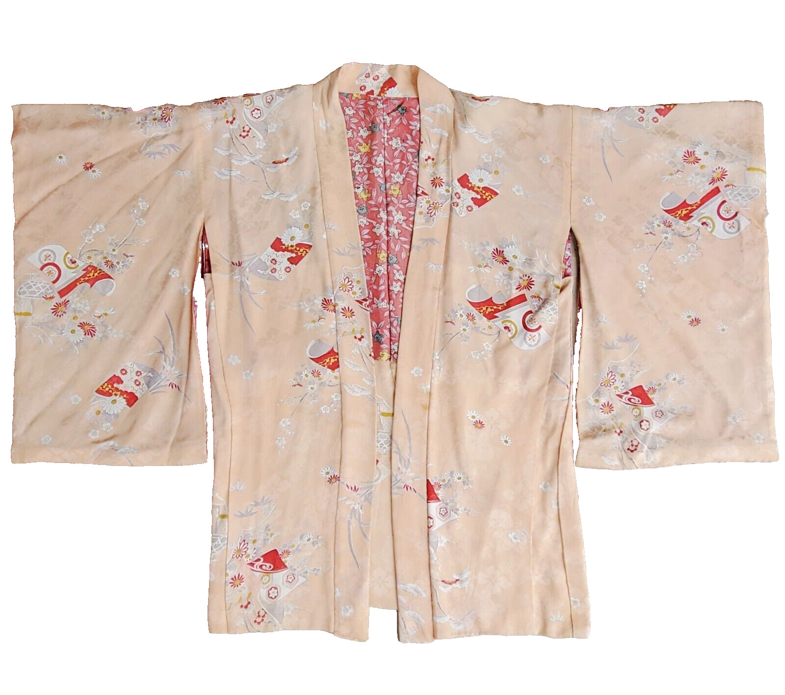 Vintage Kimono Handmade Silk - 33\