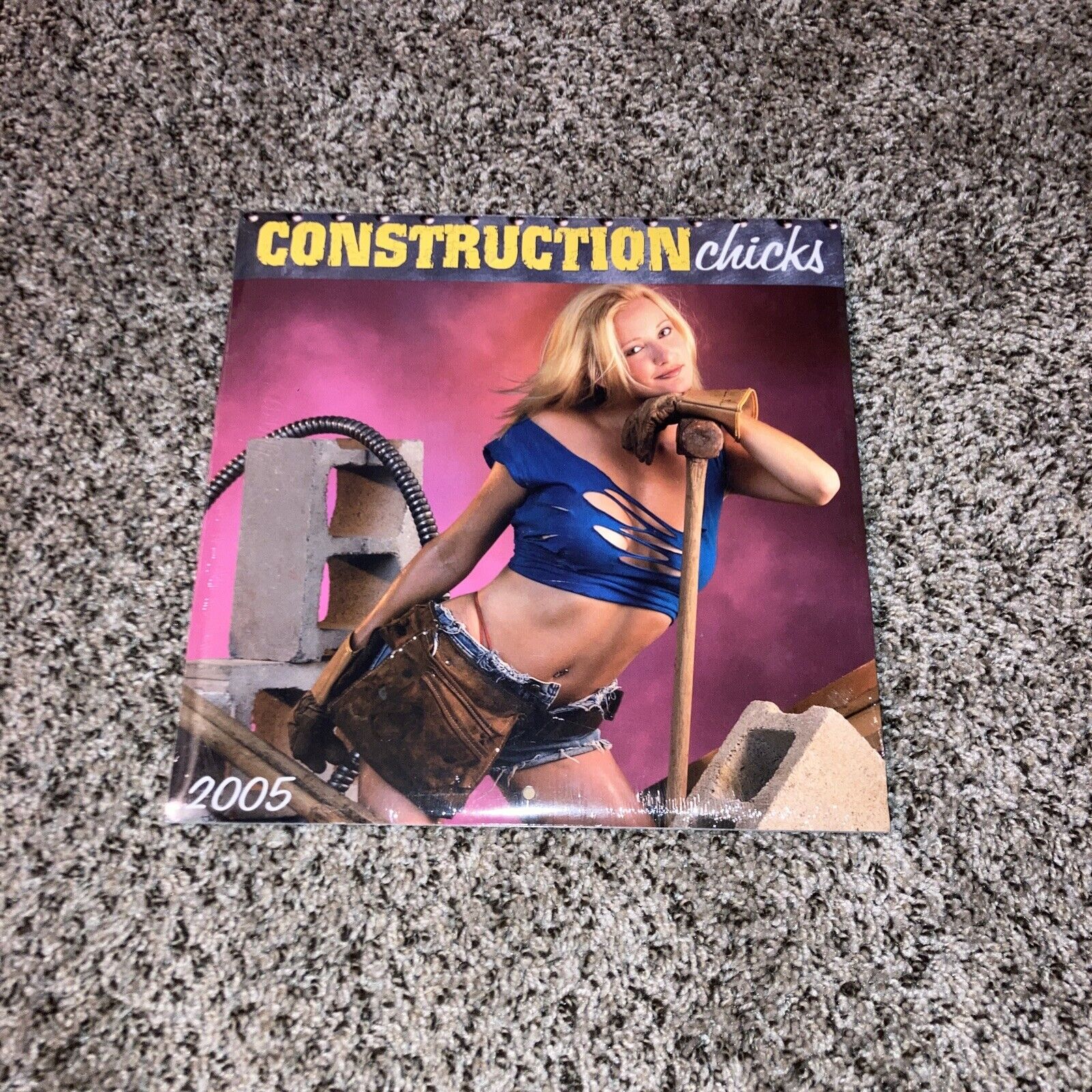 Vintage 2005 Hot Construction Chicks Calendar Sealed 12x12