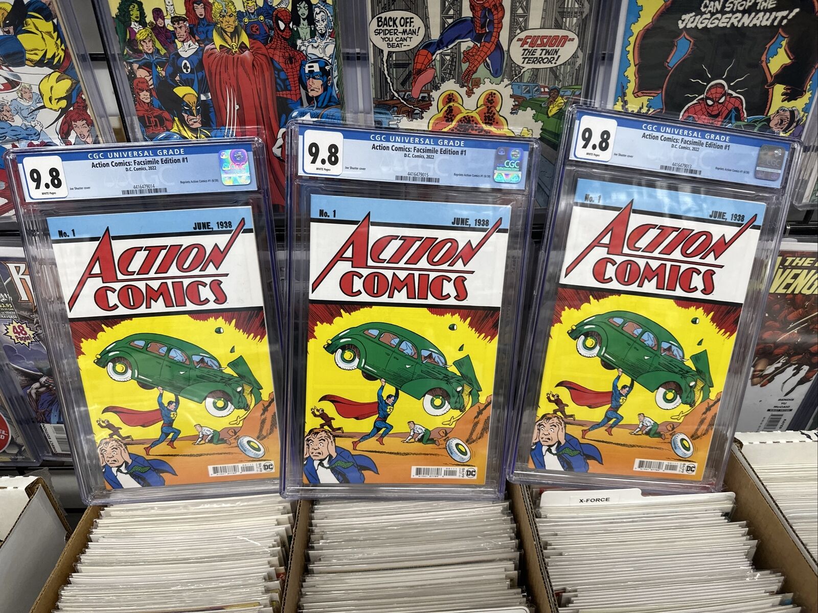 Action Comics: Facsimile Edition 1 CGC 9.8 Reprints Action Comics #1