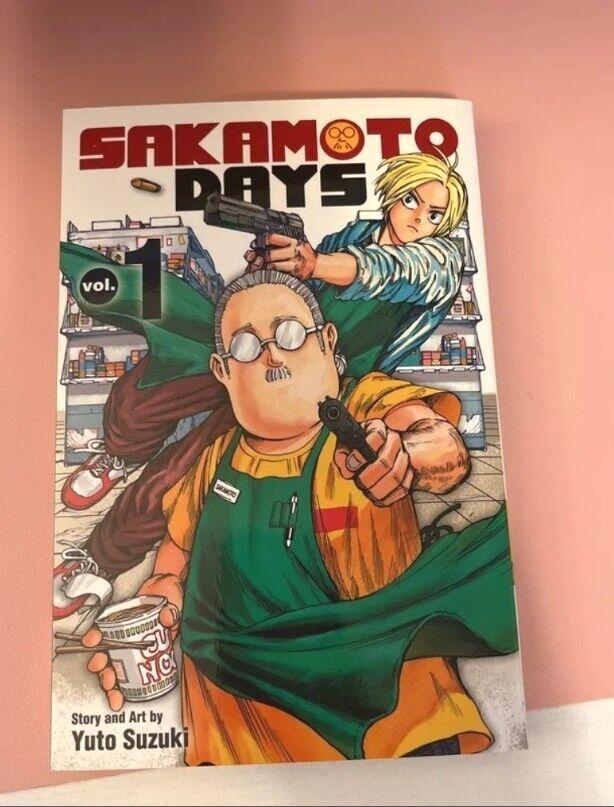 Sakamoto Days Vol. 1  English Manga NEW graphic novel - Viz - PERFECT CONDITION 