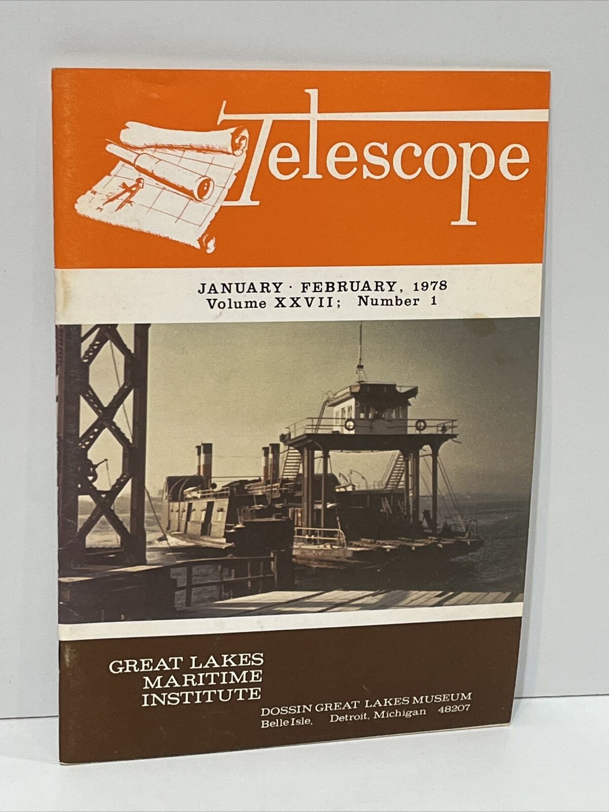 Telescope Journal Great Lakes Maritime Institute Dossin Museum 1978 Number 1