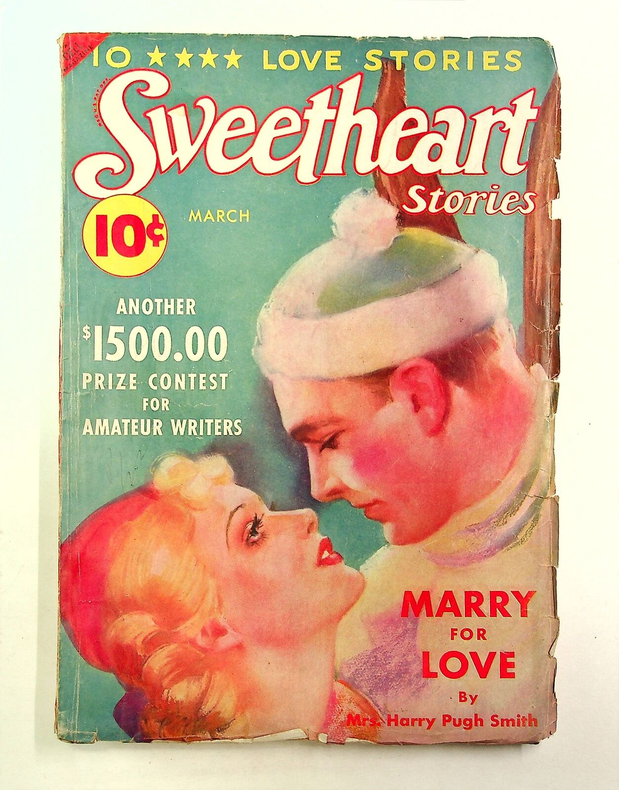Sweetheart Stories Pulp Mar 1937 #251 VG