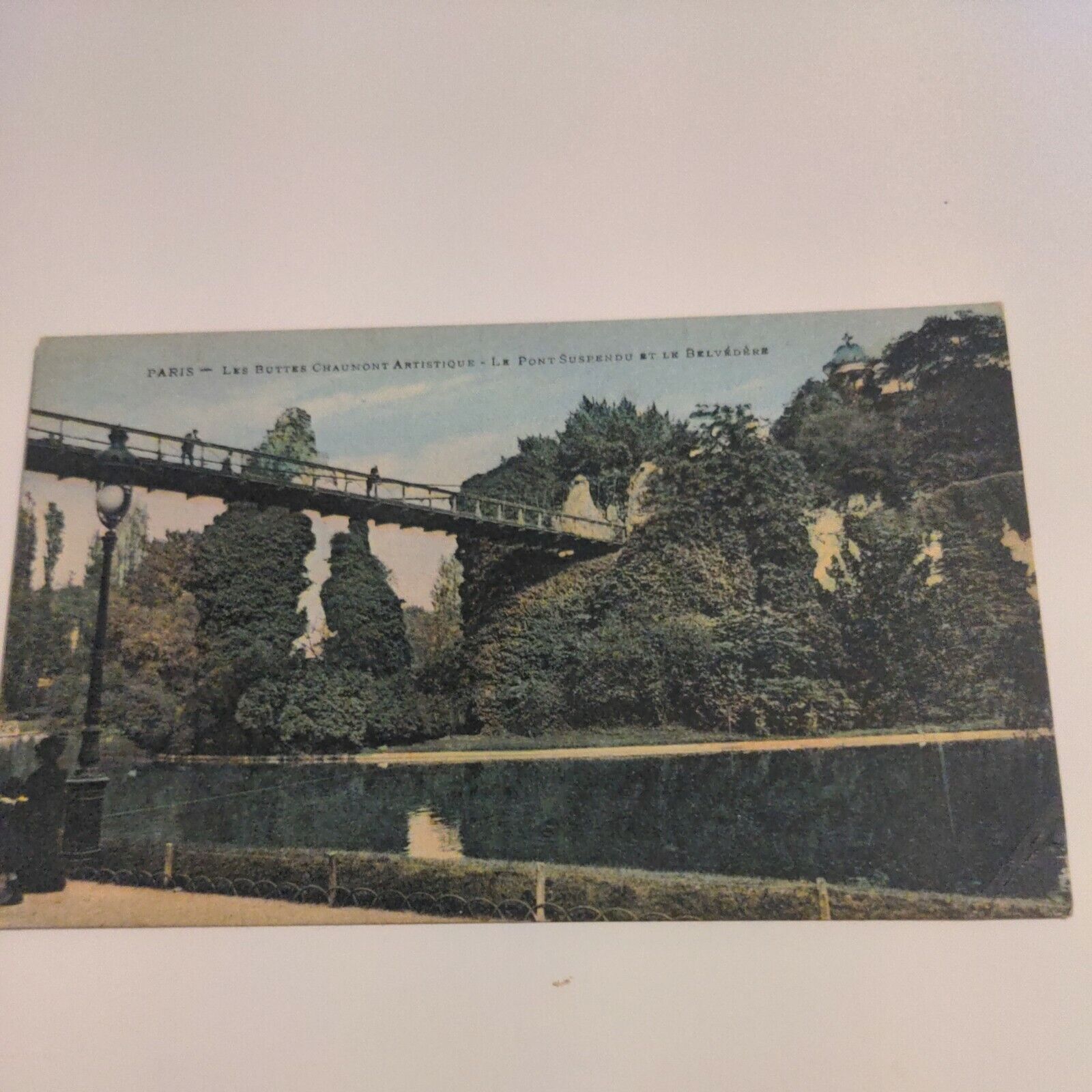 Paris Les Buttes Chaumont Artistique Carte Postale Post Card 