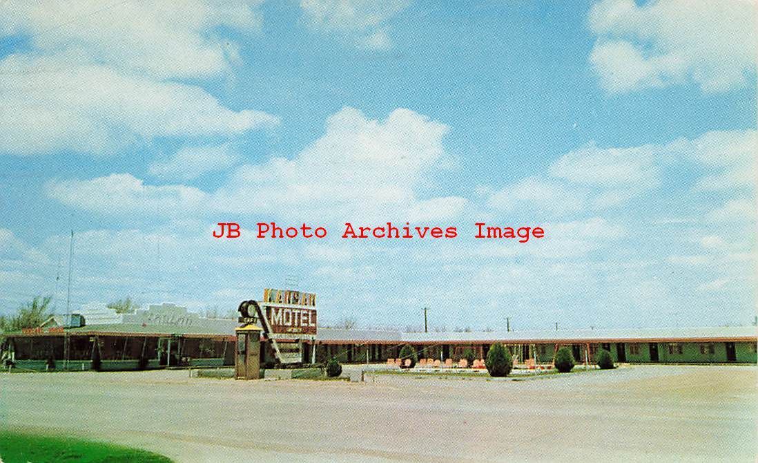 KS, Liberal, Kansas, Kansan Motel, 1958 PM, Dexter Press No 10677-B