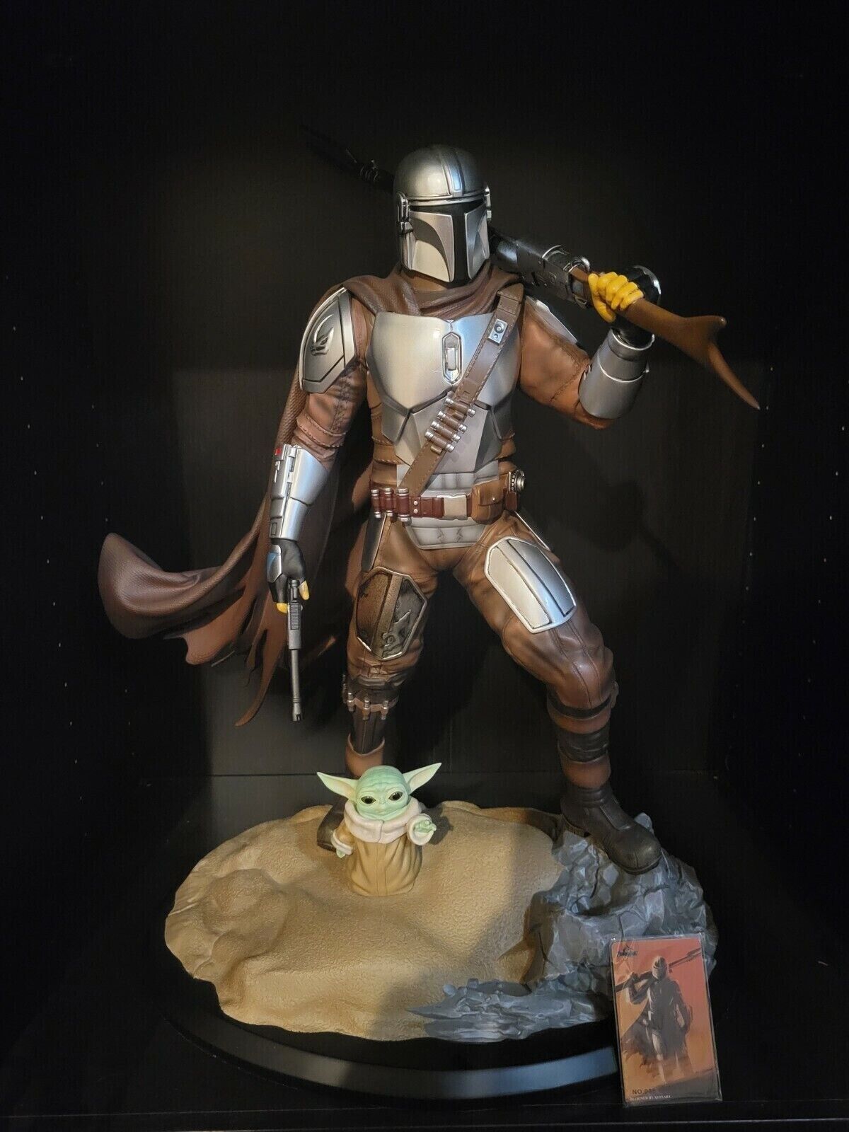 Xionart Mandalorian 1/4 custom star wars statue
