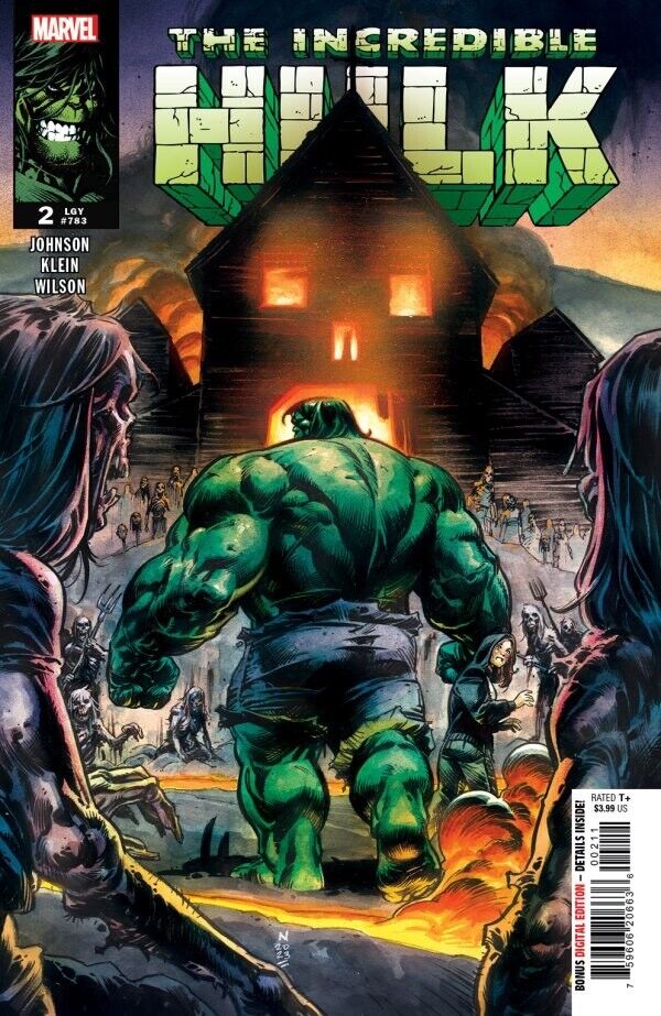 The Incredible Hulk #2 7/26/23 Marvel Comics 1st Print Nic Klein cover