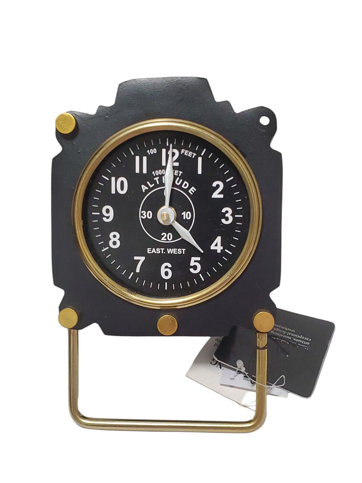 Aviator Aviation Altitude Quartz Desk Clock 4\