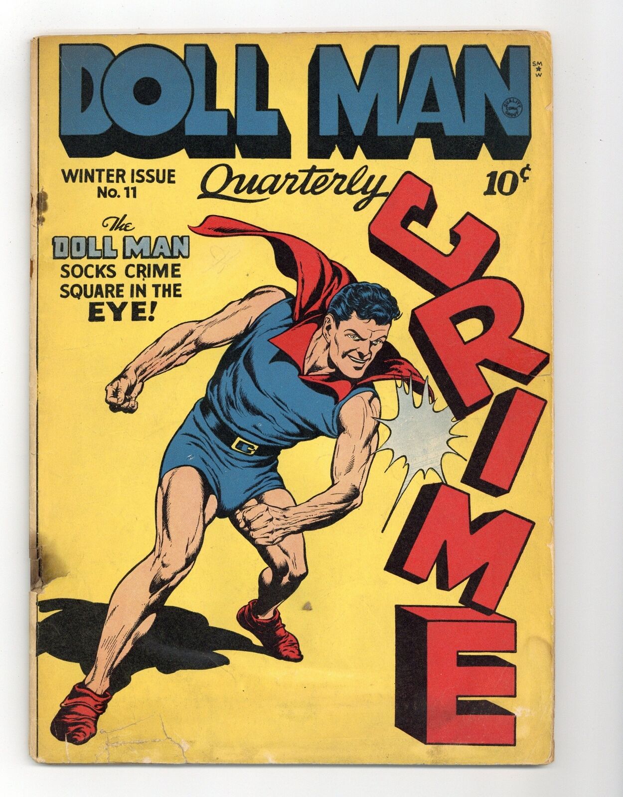 Doll Man Quarterly #11 GD 2.0 RESTORED 1946