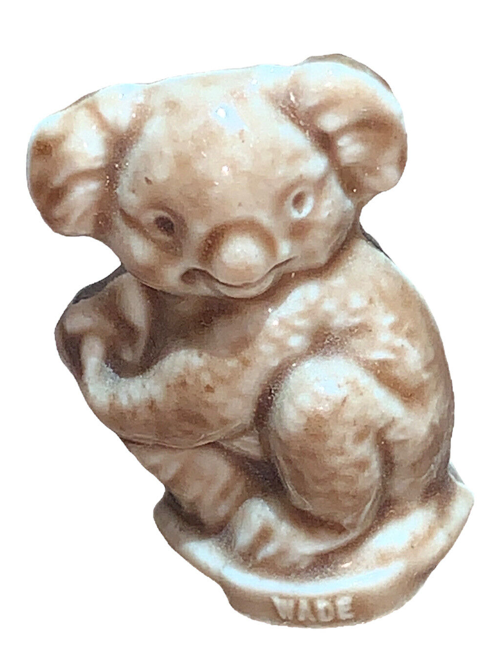 Vintage Porcelain Wade Whimsy Tan Koala Bear Figurine Made England 
