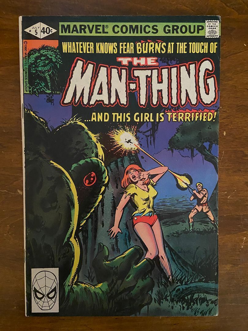 MAN-THING #5 (Marvel, 1979) VG