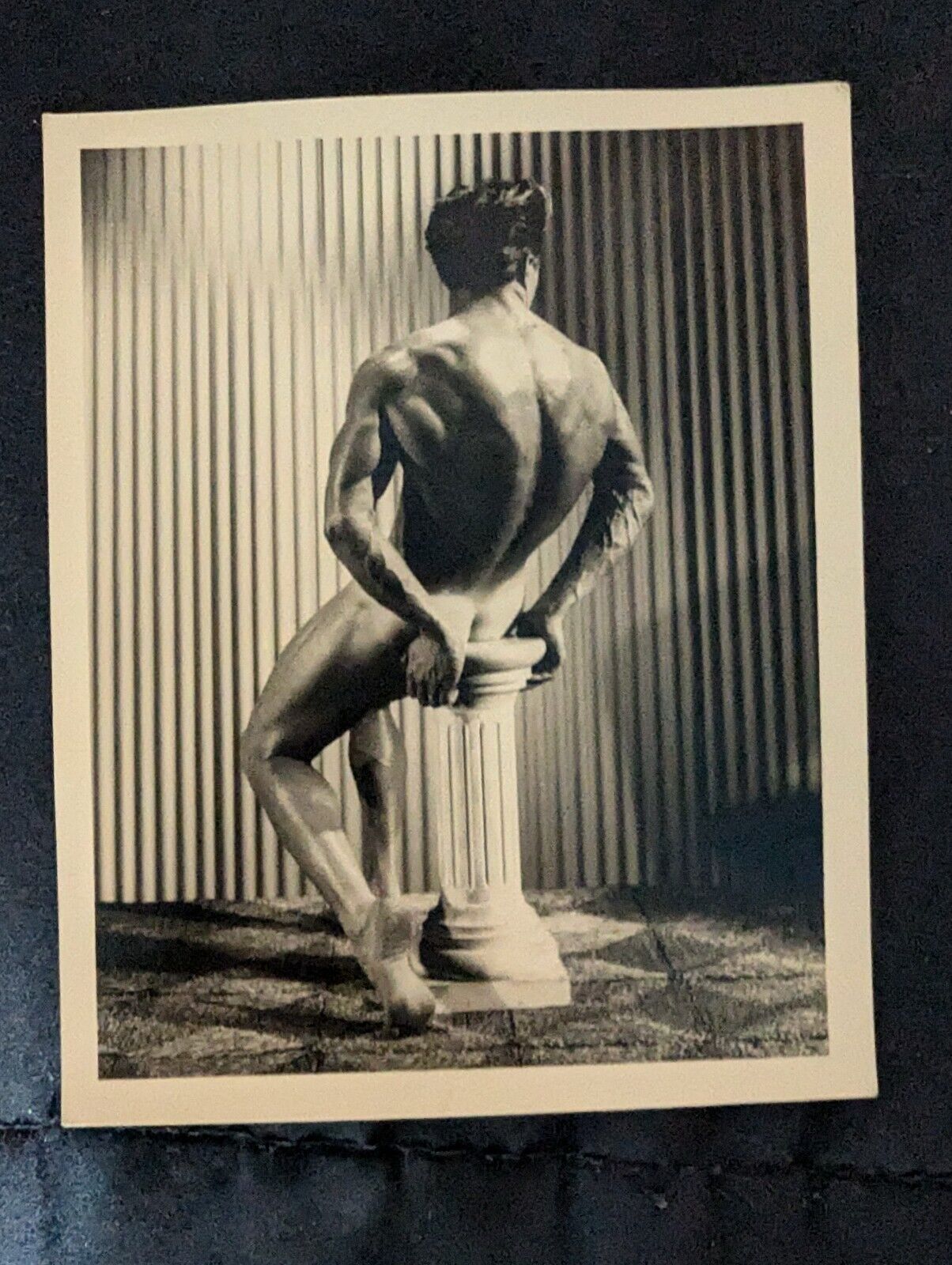 Bruce of LA 1950 Original Beefcake Photo Gay Interest Physique Model Unknown