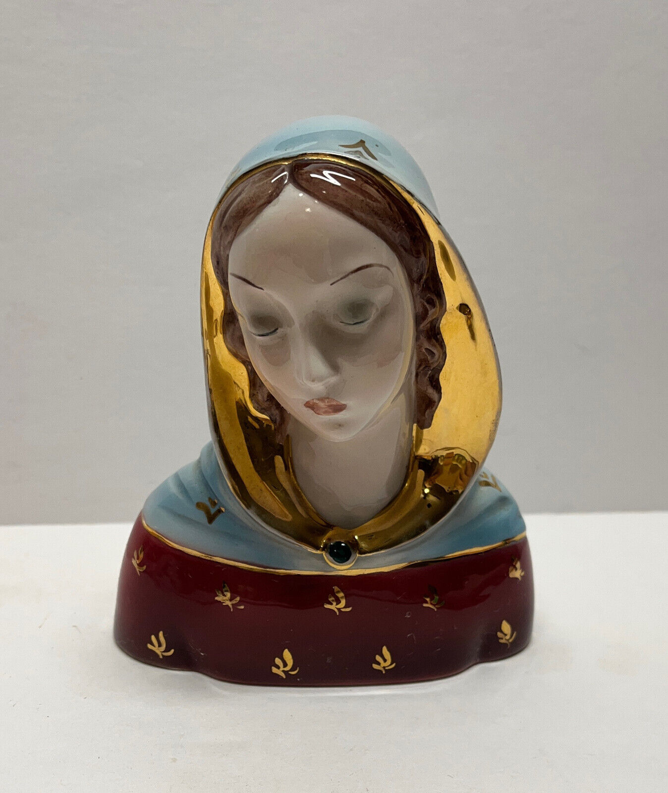 Vintage Eugenio Pattarino Mother Mary Italy 165 Sculpture Figurine