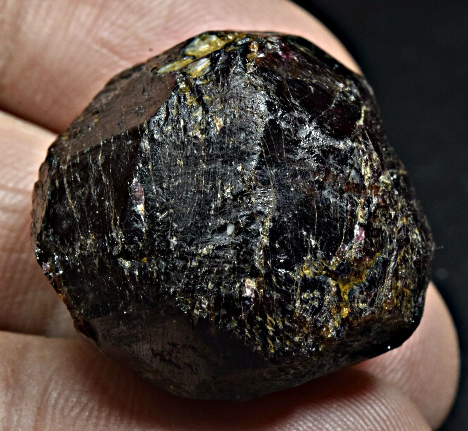 139 Carat Rhodolite Garnet Crystal From Afghanistan