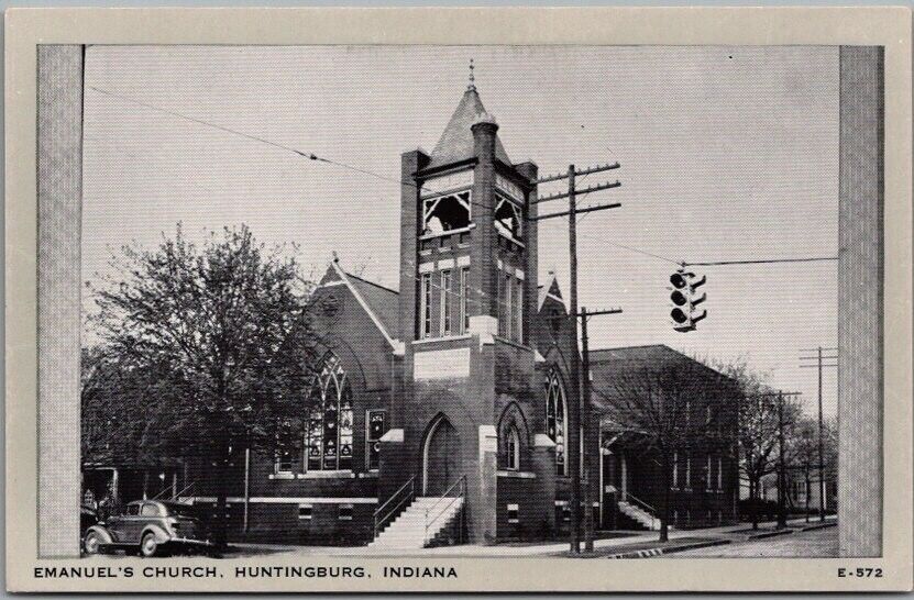 1949 HUNTINGBURG, Indiana Postcard \