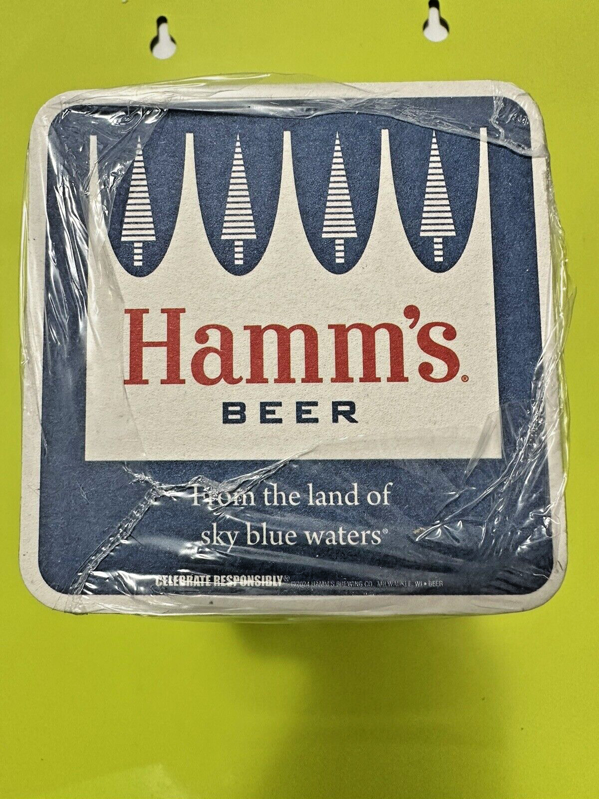 Hamm’s BEER Coasters 125 Pack BRAND NEW Minnesota Brewery BAR 125 Coasters