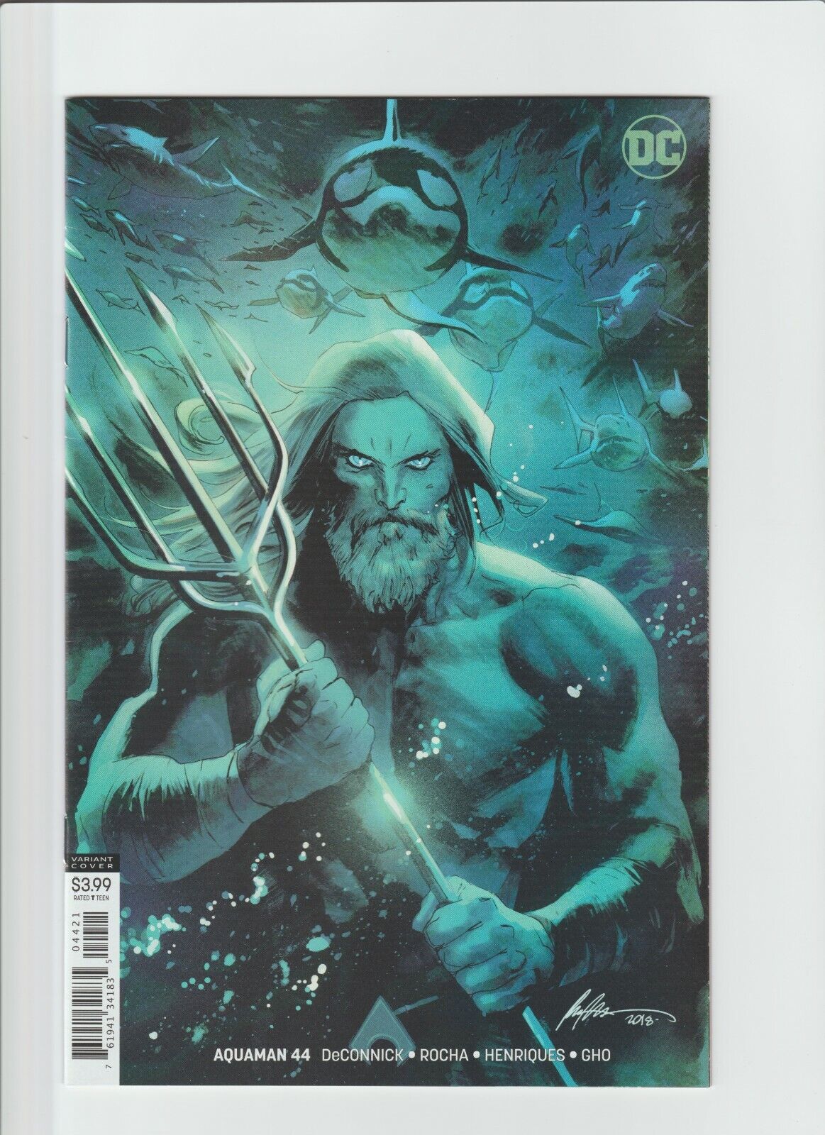 Aquaman Rebirth #44 - Rafael Albuquerque Variant - Near Mint - DC Comics UNREAD