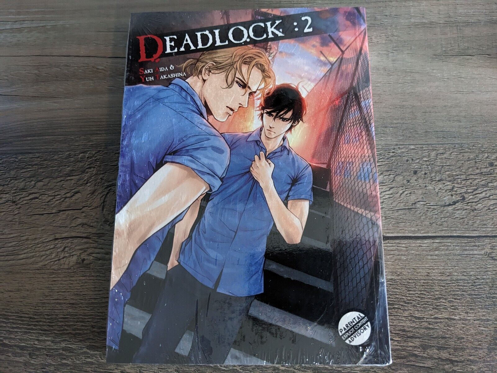 Deadlock Vol 2 - Brand New English Manga BL Yaoi Saki Aida Yuh Takashina