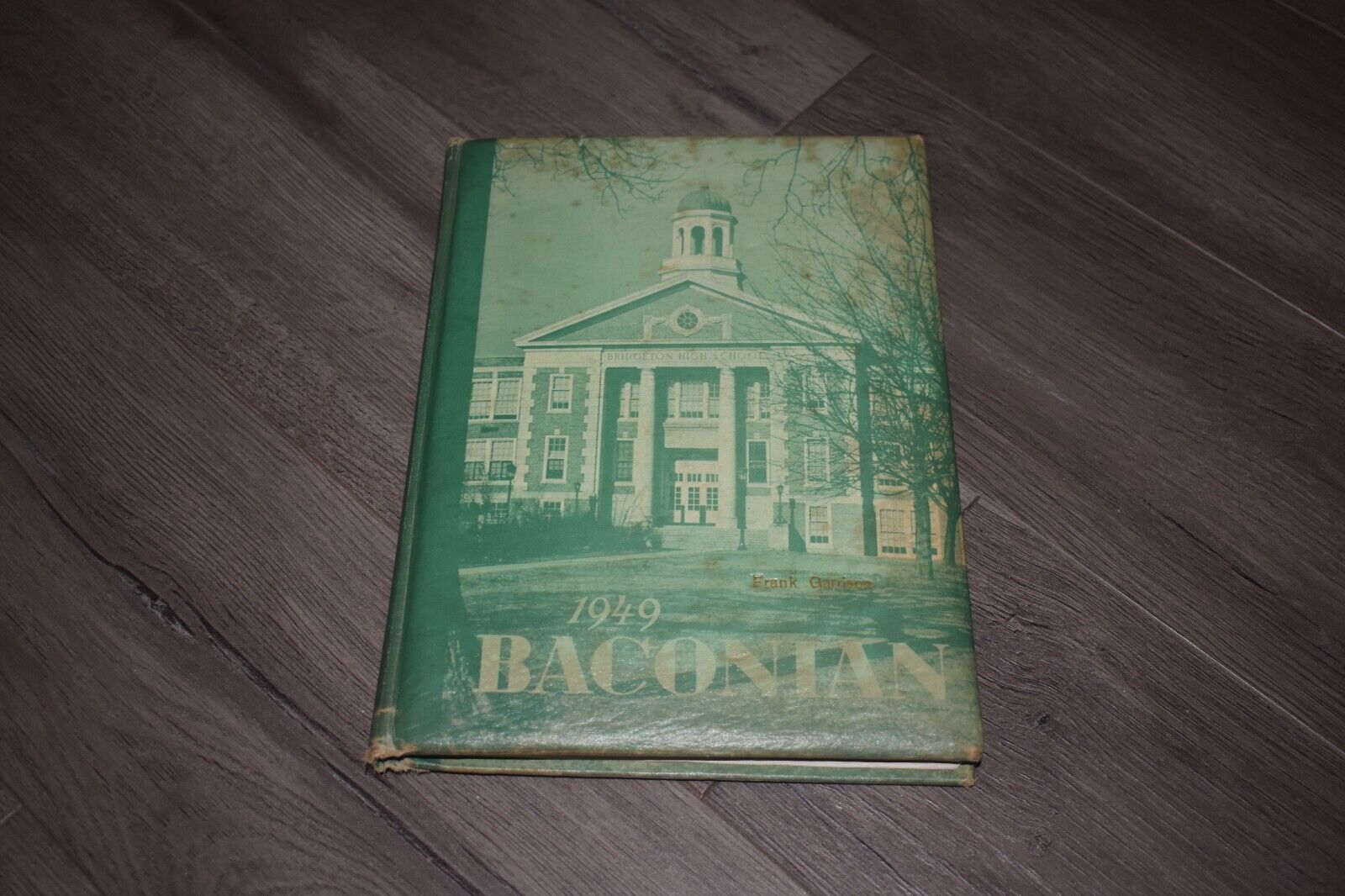 1949 Bridgeton High School yearbook Baconian Frank Garrison owned NJ w extras