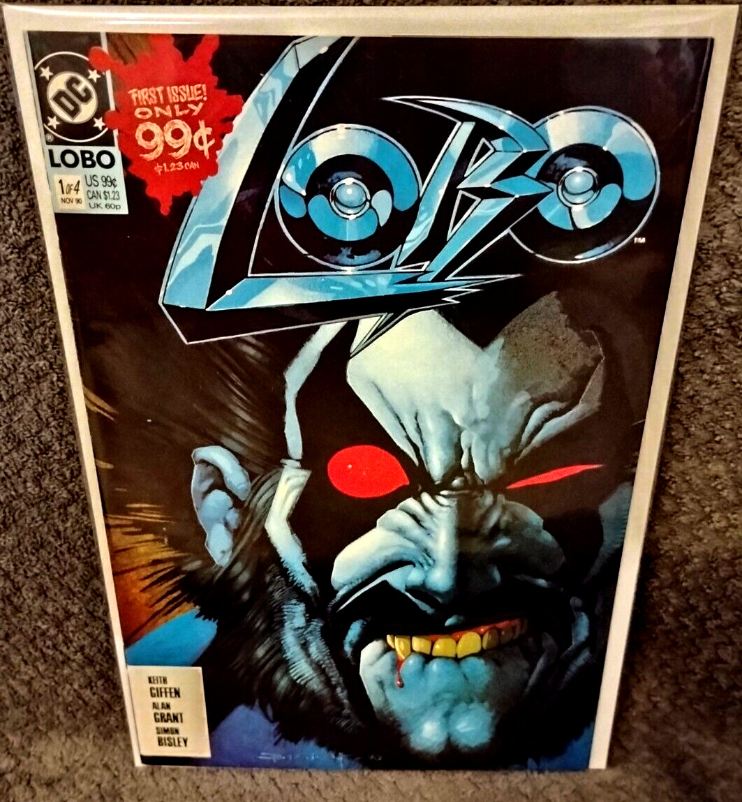 LOBO #1 NM 1990 DC Comics - Simon Bisley art/cover - Mini-series