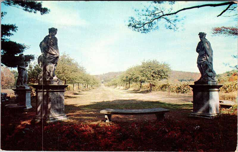 Postcard MONUMENT SCENE Ringwood New Jersey NJ AN6978