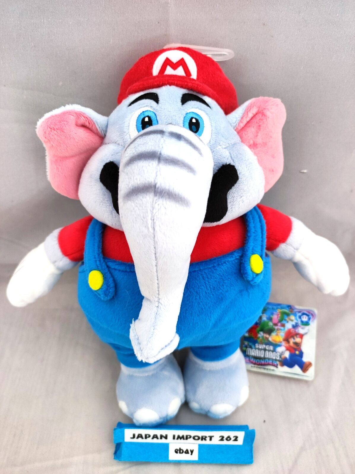 Sanei Boeki Super Mario Brothers Wonder Elephant Mario (S) Plush SMW01