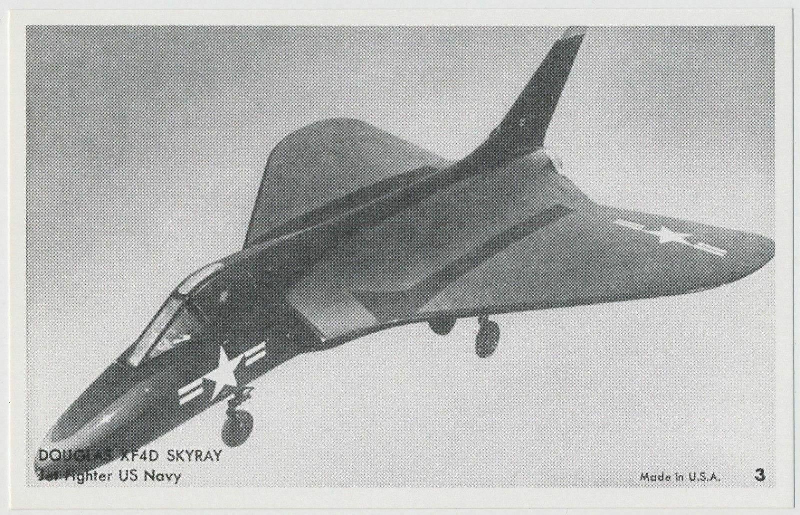Douglas XF4D Skyray Jet Fighter, US Navy