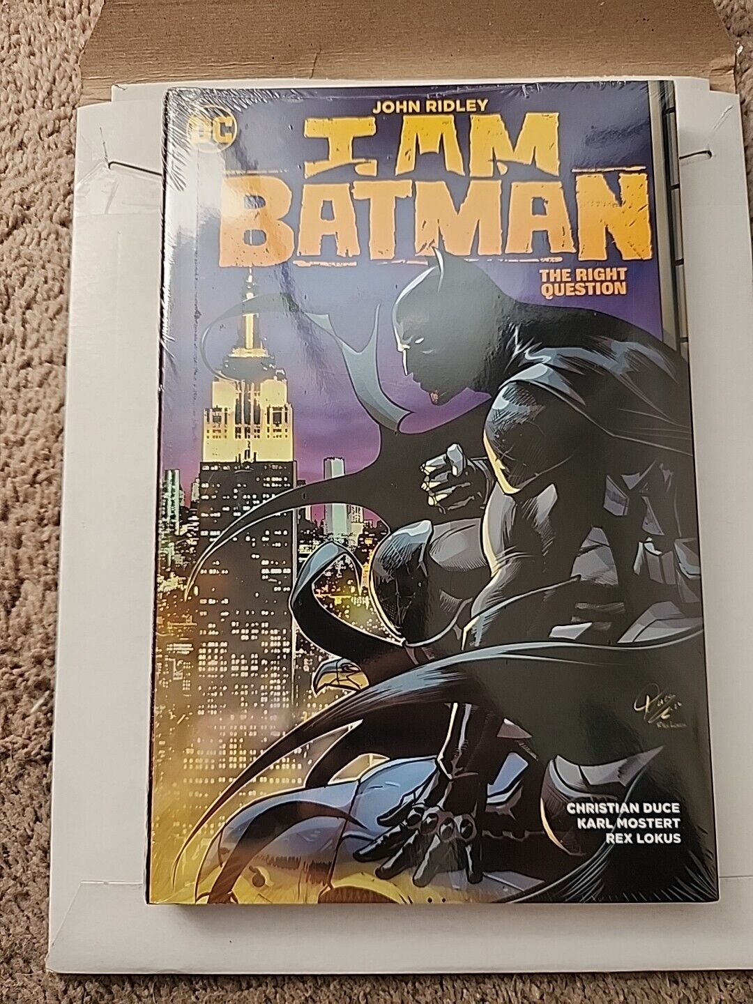 I Am Batman Vol. 3: The Right Question - Ridley, John (Hardcover)