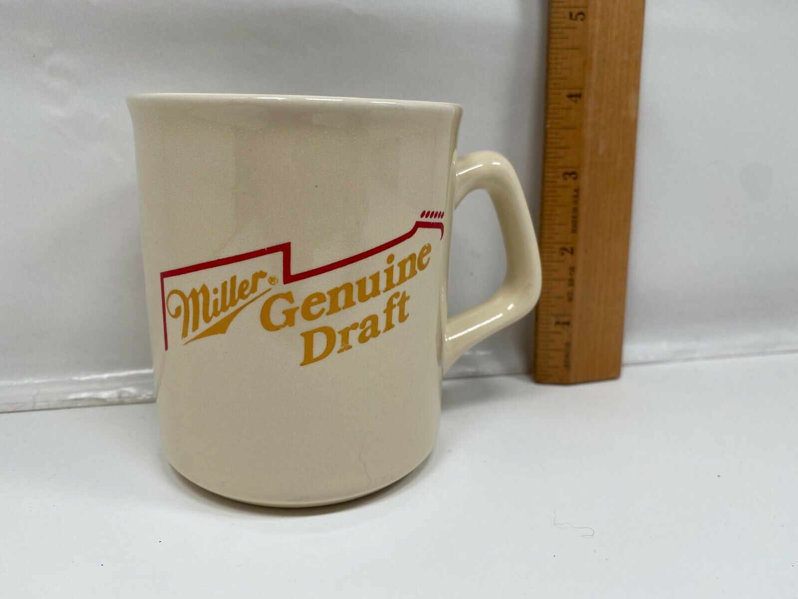 RARE Vintage Miller Genuine Draft Coffee Mug Of Oklahoma, Open House 04/20/1990