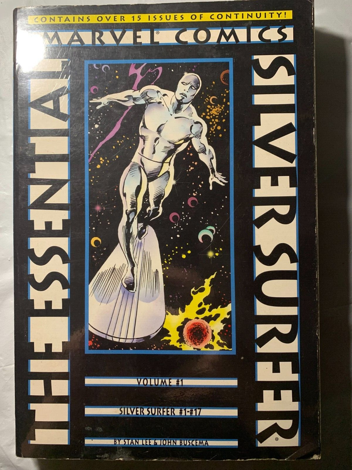 The Essential Silver Surfer Vol #1 Marvel HUGE BOOK - FIRST PRINTING