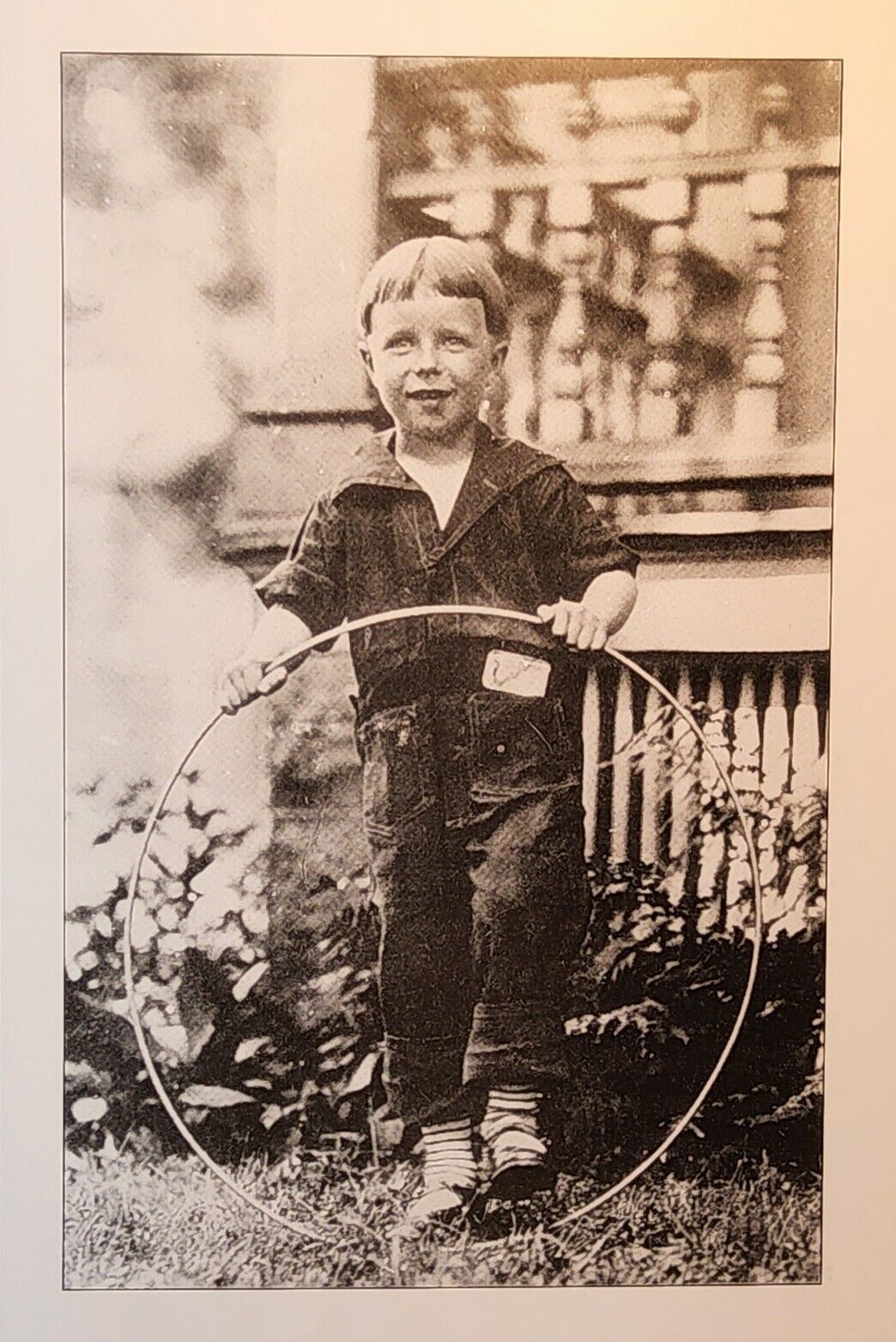 1930's Postcard Size 4x6 Photo ~ Waterloo Boy ~ Waterloo, Iowa. #-4804.        