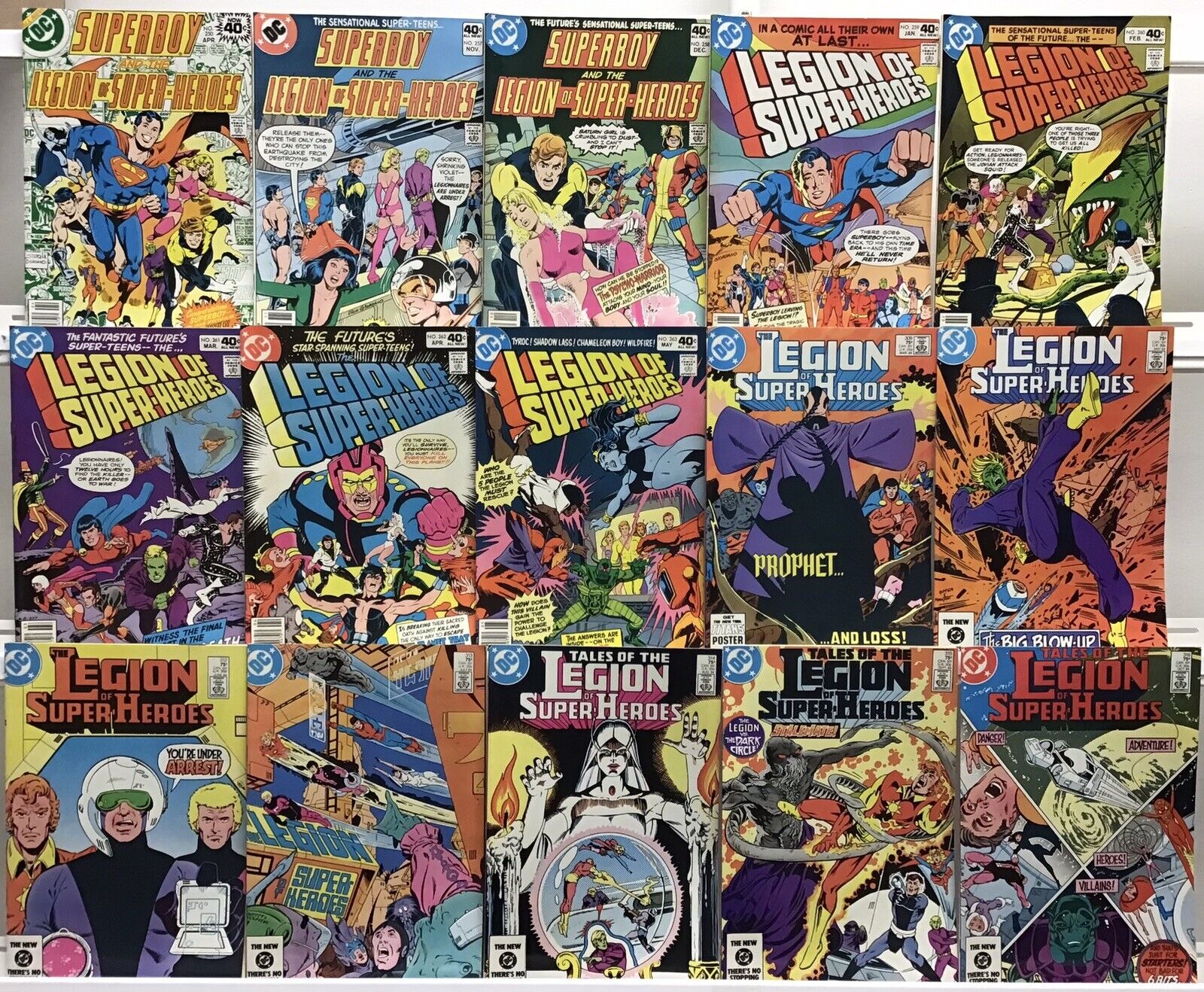 DC Comics - Legion Of Super-Heroes - Comic Book Lot Of 15