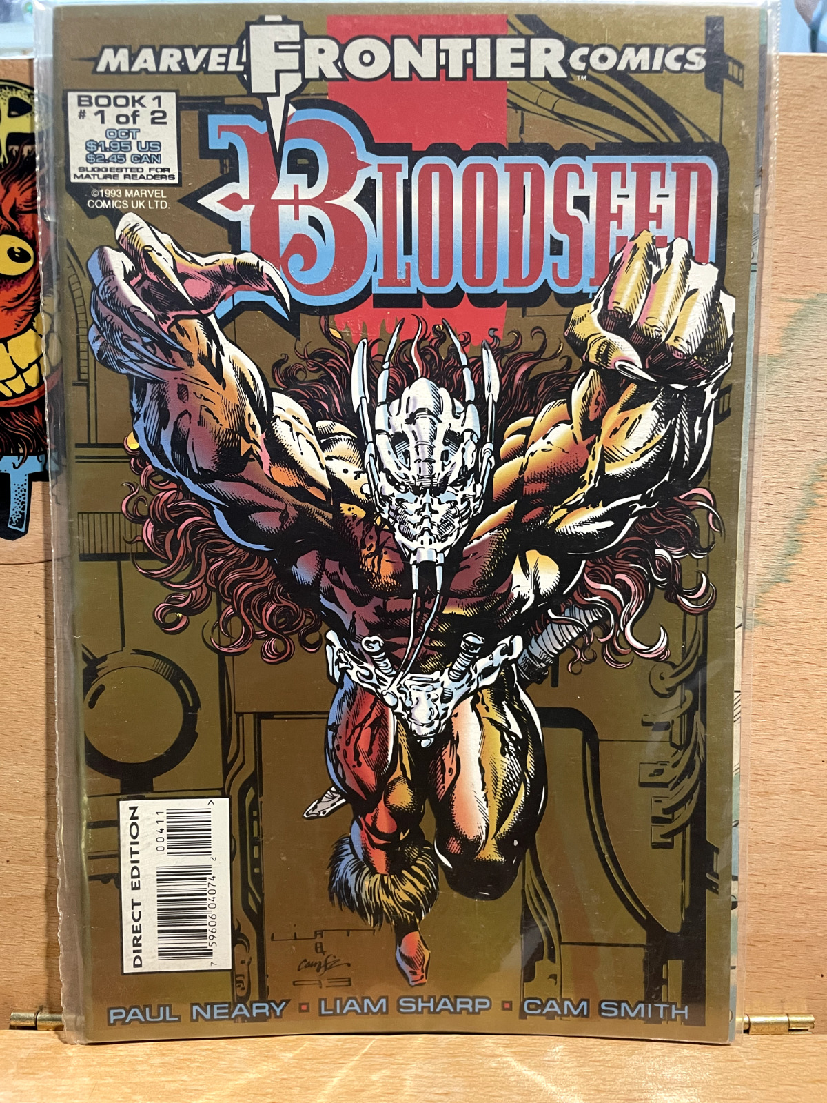 Bloodseed #1 Very Fine condition. Marvel Frontier Comics