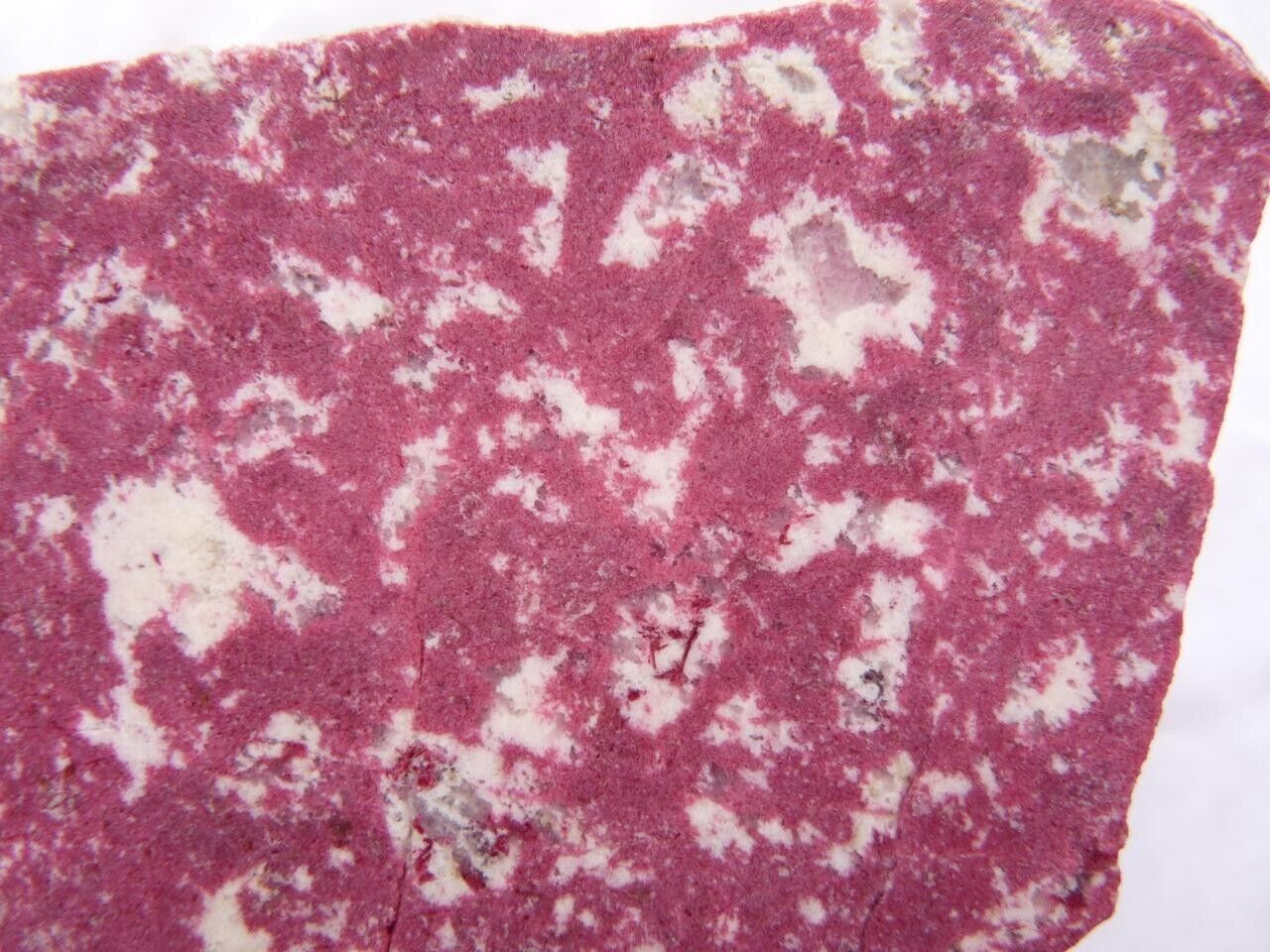 Rare NORWEGIAN PINK THULITE faced rough… seldom offered… beautiful color… 1.7 lb