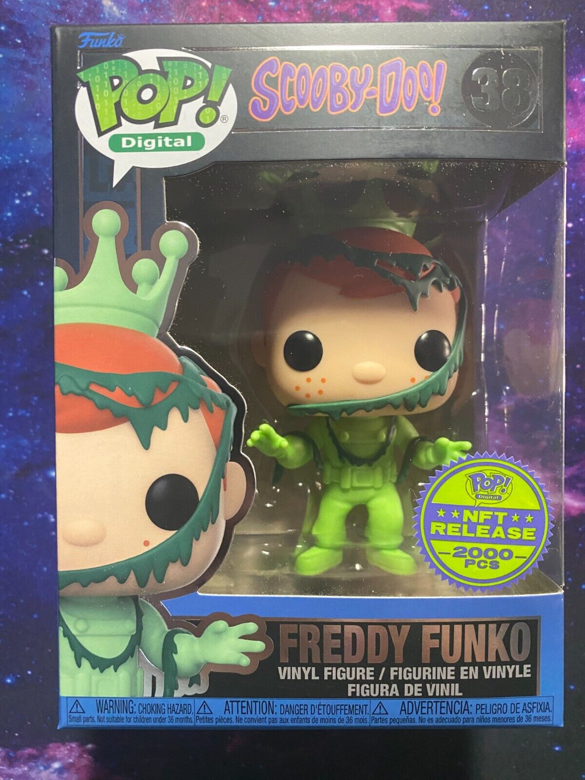 Funko POP Freddy Funko as Captain Cutler LE 2000 Royalty Digital Pop Scooby-Doo