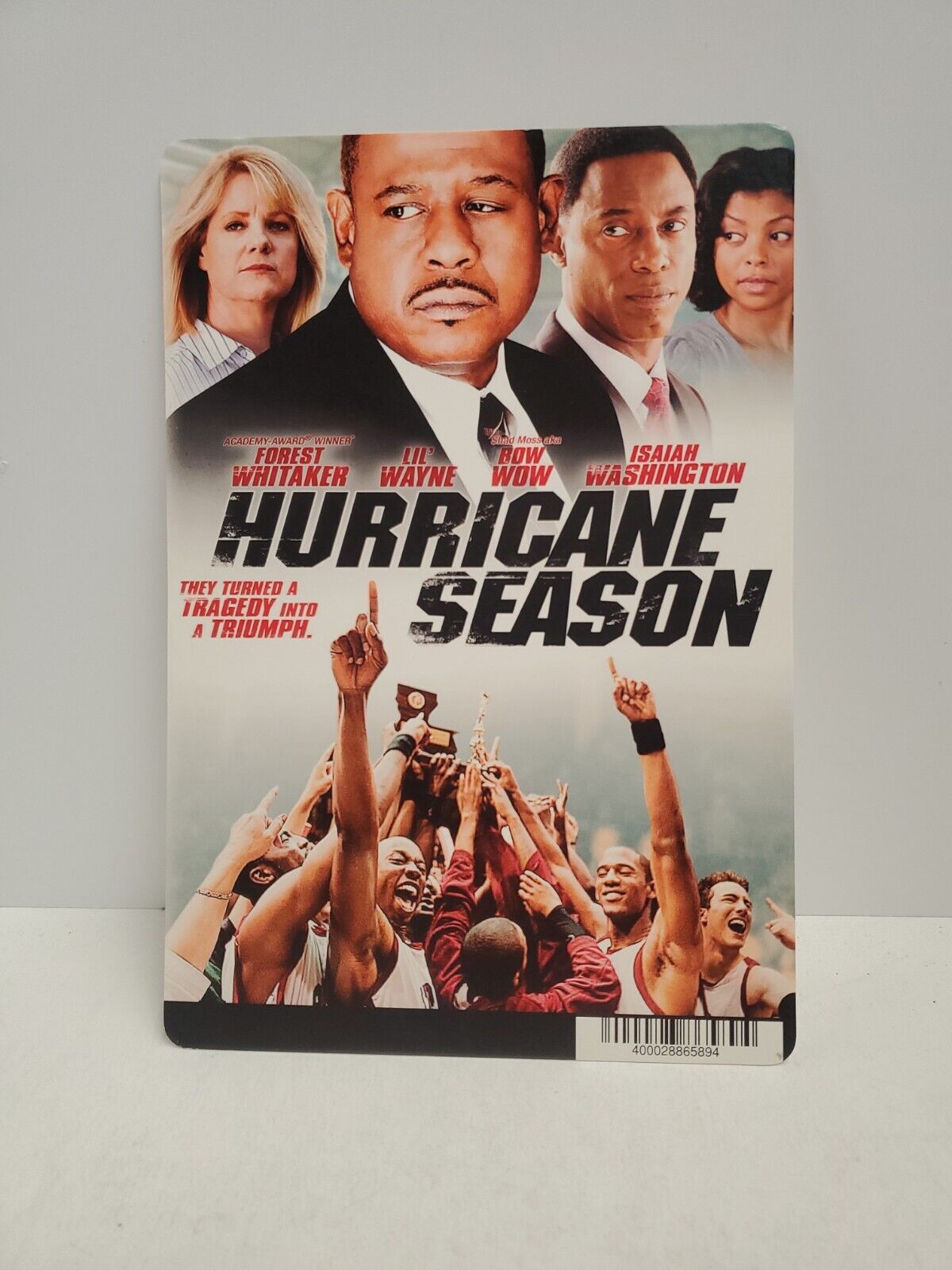 Hurricane Season BLOCKBUSTER DVD BACKER CARD ONLY 5.5\