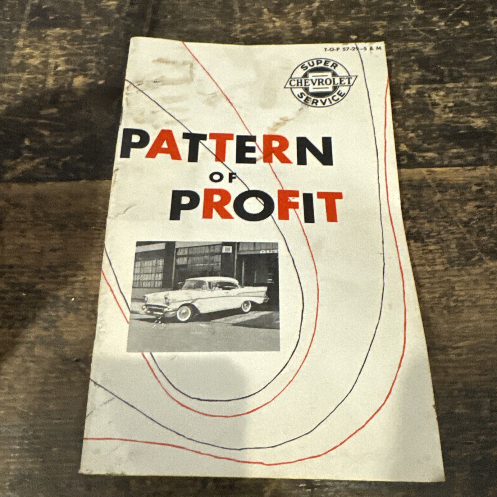 1957 Chevrolet Pattern of Profit Sales Booklet Brochure 57 Chevy