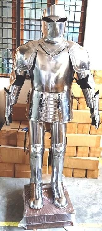 Knight Gothic Suit of Armor Combat Full Body Medieval Wearable Larp Costume
